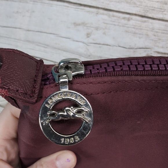 Longchamp Burgundy Le Pilage Tote Bag - Picture 5 of 15